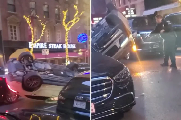 Ladrón roba Porsche en Union Square y provoca choque múltiple en Midtown al huir de la policía