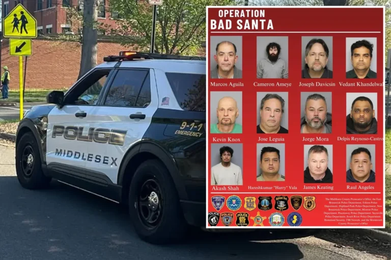 Operación «Santa Malo»: Capturan a 12 hombres en Nueva Jersey, entre ellos un maestro de secundaria, por intentar reunirse con menores para abuso sexual