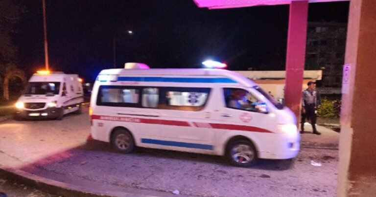 Tres heridos graves tras choque en Manicaragua llegan al Hospital Provincial de Villa Clara