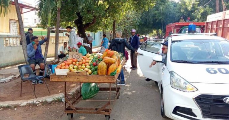 Operativo en el Vedado habanero decomisa más de una tonelada de alimentos y carretillas a vendedores informales