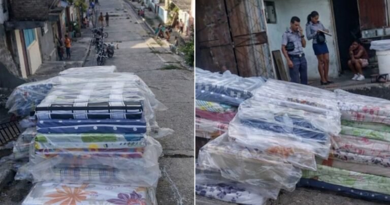 Colchones de la solidaridad desviados: ayuda para damnificados termina en mercado negro en Santiago de Cuba