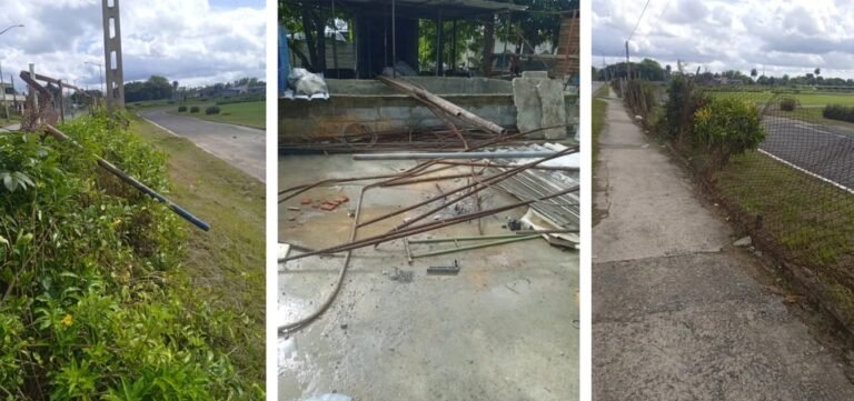 Detienen en Pinar del Río a implicados en robo de cerca perimetral de pista deportiva