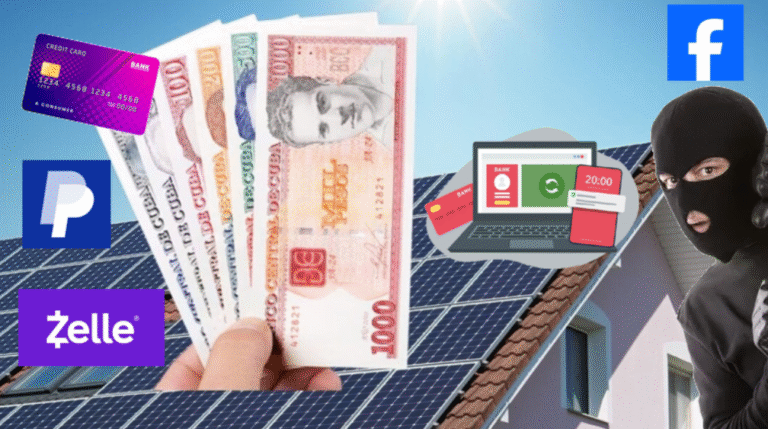 Alerta Pública: Denuncian nueva modalidad de estafa dirigida a cubanos que compran paneles solares desde el exterior