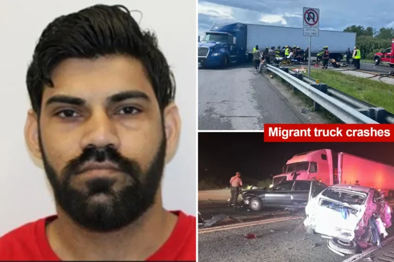 Conductor camionero acusado de matar recién casados en choque fatal era inmigrante indocumentado con licencia de California Truck-crash