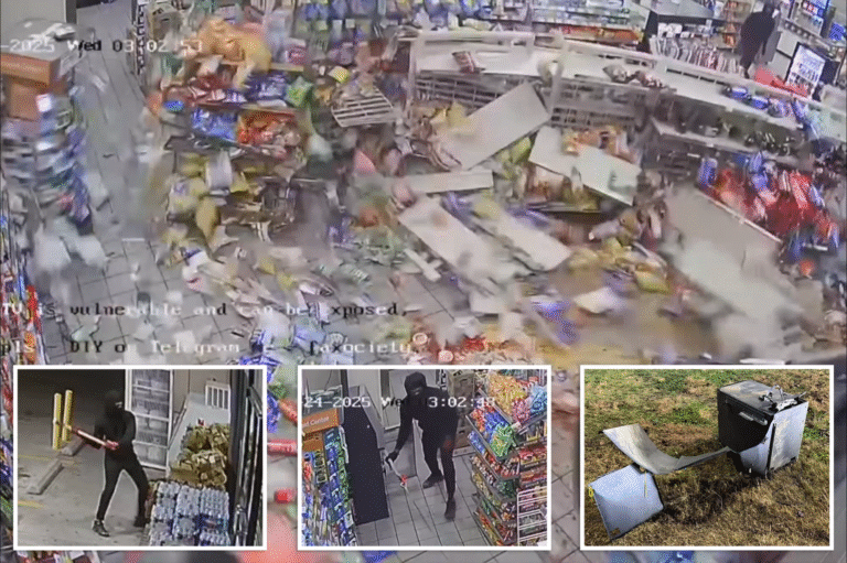 Ladrones «torpes» roban un cajero automático arrastrándolo con un SUV en Texas… pero se quedan sin el botín