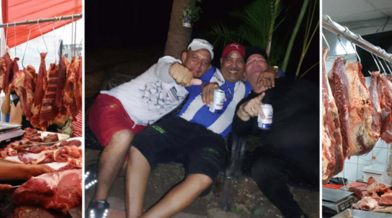 Denuncian que jefe de la policía de Manzanillo aparece en foto con reconocido vendedor de carne de res y caballo