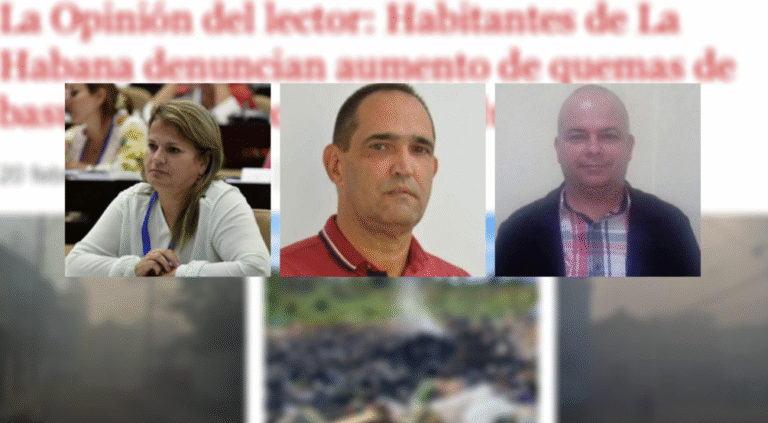 Denuncian que gobernación y Partido de La Habana ordenaron quemar basura sin permiso, provocando graves incendios y contaminación en la capital