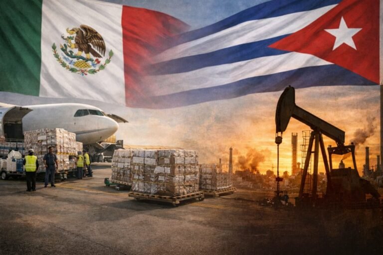 México Reafirma su Solidaridad y Amplía Ayuda Humanitaria Hacia Cuba en Momento Crítico