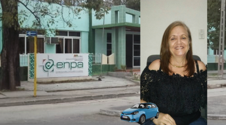 Directora de ENPA Granma es acusada de usar vehículo oficial para fines personales mientras los trabajadores hacen servicios a pie: "El carro es de la directora" Sin título