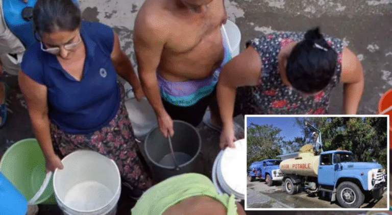 Santiago de las Vegas, Boyeros, lleva 7 días sin agua y más de 20 con suministro deficiente: «Los piperos cobran un dineral, algo incompatible con el bolsillo del cubano trabajador»