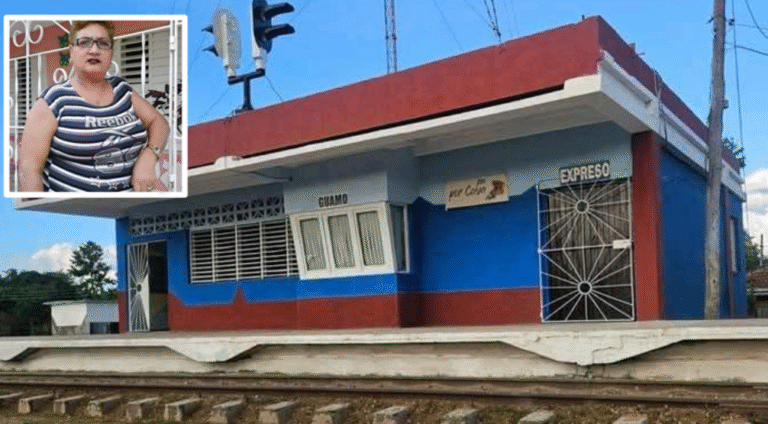 Denuncian a jefa de estación de ferrocarril en Guamo por vender pasajes a 10,000 pesos y acaparar donaciones para damnificados