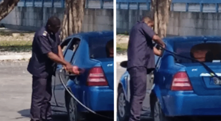 Denuncian doble moral en Dirección Provincial de Transporte: prohíben “echar en canistra” mientras su jefe de puesto de mando le lleva combustible al director en pomos