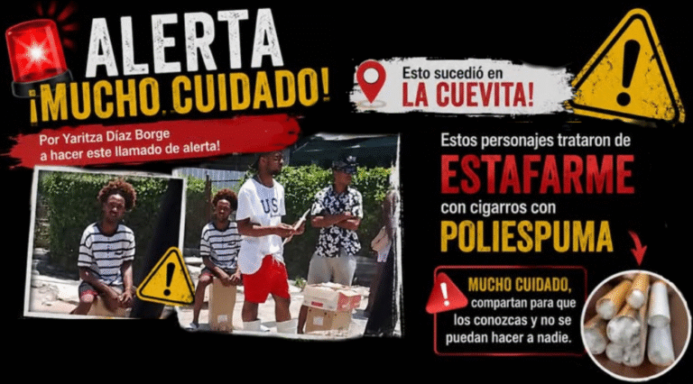 Denuncian estafa en La Cuevita: vendían cigarros rellenos de poliespuma en lugar de tabaco
