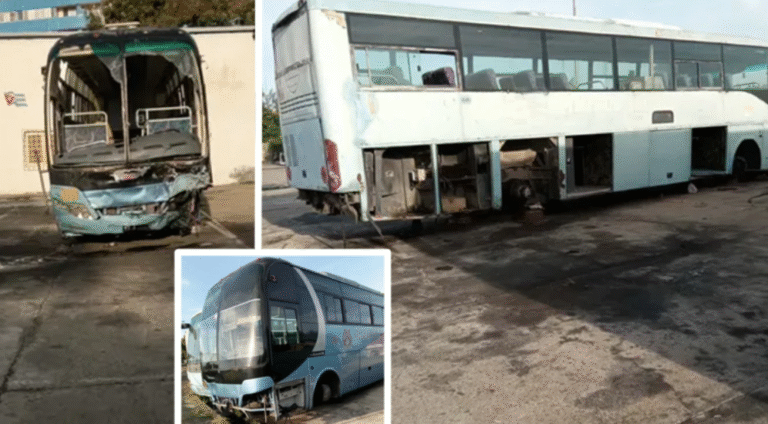 Trabajadores de Ómnibus Nacionales Cienfuegos denuncian que el director Pedro Avellanes desvía combustible mientras la UEB se cae a pedazos